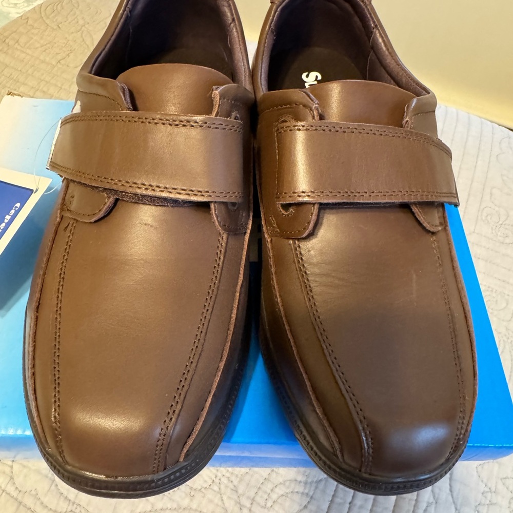 Sure Fit Brown Loafers Slip-On Comfort